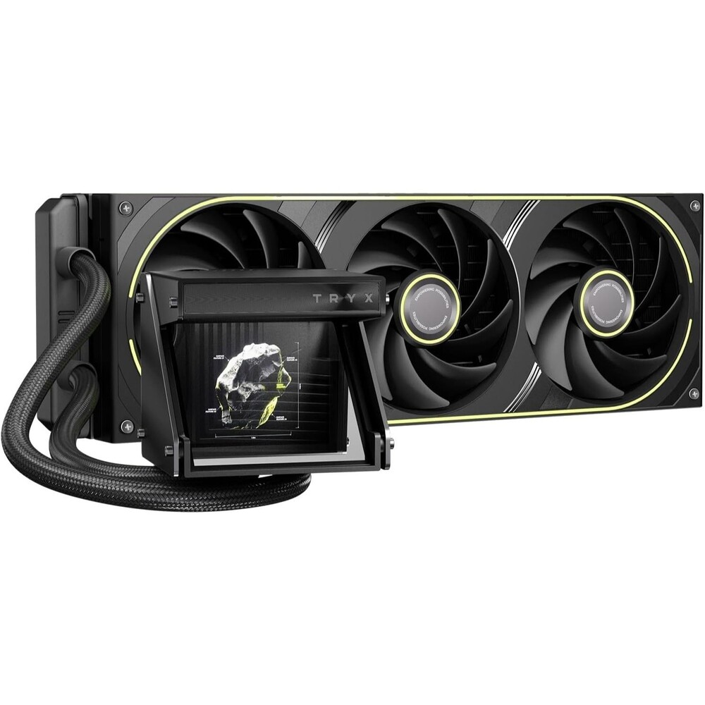 TRYX Holo 360mm AIO Holographic Visual GIPHY Built-in Asetek 280w TDP